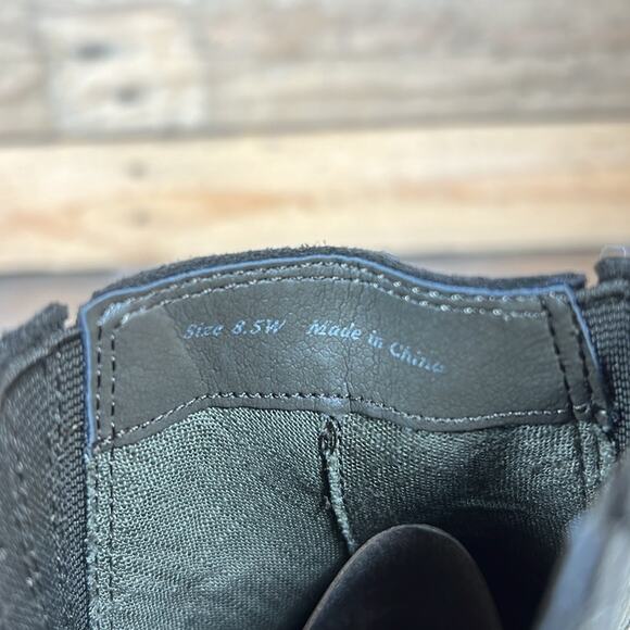 Dolce Vita Caster H2O Waterproof Suede Bootie - Olive - 8.5 Wide - NWOB - Picture 9 of 9